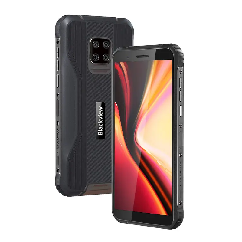 Smartphone 64GB Blackview BV5100 NFC IP68, Smartphone 5.7 Inci 4GB + 64GB Octa Core, <span class=keywords><strong>Ponsel</strong></span> Android WIFI