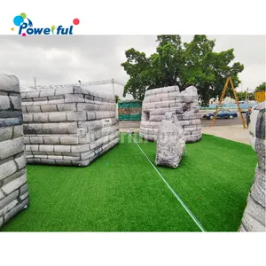 Hot Sale Sport Game Air Bunker Outdoor Inflatable Paintball Bunkers