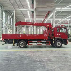 Camion-grue Sinotruk Ho Wo TX 4*2, 240 CV, avec grue Sany 8 tonnes à flèche droite 5 sections, véhicule de transport et de levage - Product Image 4