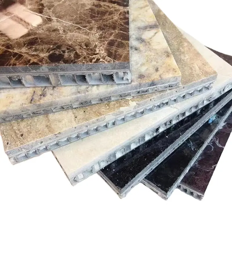 ceramic honeycomb panel stone tile honeycomb panel for wall cladding facade cladding