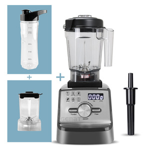 Licuadora Gemar de 2L de Grado Comercial con Control de Velocidad Variable y Protector Contra Salpicaduras para Uso Doméstico y Comercial - Product Image 4