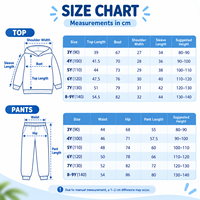 Ensemble sweat-shirt à capuche et pantalon à manches longues pour enfants, couleur unie, pull décontracté pour l'automne et l'hiver