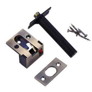 Loquet de porte dissimulé, chaîne de sécurité antivol, boucle à fermeture automatique en alliage de zinc, quincaillerie moderne pour chambre à coucher - Product Image 5