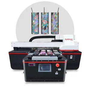 Цифровая печатная машина из искусственной кожи, светодиодный УФ-принтер с головкой DX8, размер A3