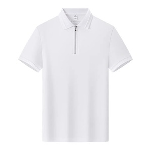 Unisex Cotton Polo Shirt 190g Thin Loose Fit Breathable Summer Workwear With Label And Tags - Product Image 2