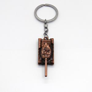 <span class=keywords><strong>Jeu</strong></span> populaire WOT porte-clés monde des chars porte-clés réservoir guerre porte-clés métal cadeau pendentif - Product Image 6