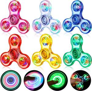 Fidget Spinner LED Lumineux pour Enfants, Personnalisable avec Logo, Idéal pour Fêtes, Cadeaux et Anti-Stress - Product Image 4