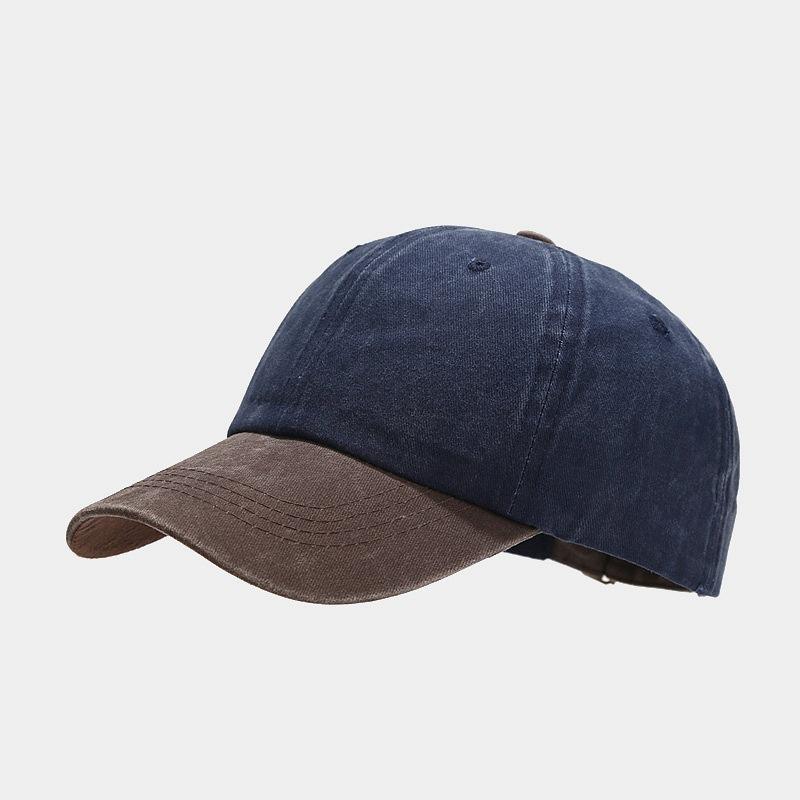 Azul marino + Visera marrón