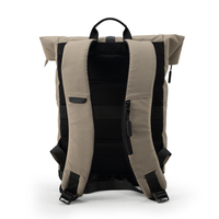 Logo kustom trendi kain halus antiair Volume 8 Liter pas Laptop 16 inci ransel Sekolah Universitas ramping