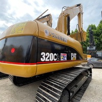 Excavadora Caterpillar 320CL Usada Lista para Enviar, Estable, Potente y de Alto Rendimiento para Regulación de Ríos y Construcción de Cimentaciones