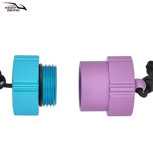 Capuchon anti-poussière pour régulateur de plongée sous-marine, pour valve Din Yoke, couvercle de protection haute pression avec corde - Product Image 4