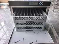 Lave-vaisselle professionnel encastrable sous comptoir avec lave-verres intégré, nettoyage automatique à haute température, certifié CE