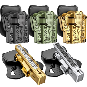 Evrensel Funda De carcarçift çift üçlü dergilik kılıfı taşıyıcı taktik Mag kılıfı 9mm 10mm .40 .45 kalibre - Product Image 5