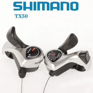 <span class=keywords><strong>Shimano</strong></span> Tourney TX50 Shifter 3/6/7/18/21 Vitesses Levier de changement de vitesse / de <span class=keywords><strong>frein</strong></span> Vélo Cycle Levier de changement de vitesse à pouce pour <span class=keywords><strong>VTT</strong></span> - Product Image 2