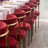 Chaises de mariage modernes pour salle d'événements, salle de cérémonie, salle à manger, chaises de luxe