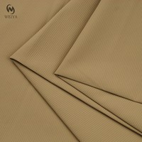 Tissu extérieur en polyester tissé teint à texture gaufrée, polyvalent, haute performance, prix de gros, pour vêtements de randonnée