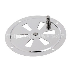 Grilles de ventilation circulaires en acier inoxydable pour camping-cars et yachts, sorties d'air d'échappement, matériel marin - Product Image 1