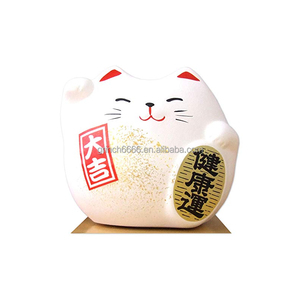 Ensemble de 6 chats <span class=keywords><strong>porte</strong></span>-bonheur japonais Maneki Neko, <span class=keywords><strong>chat</strong></span> de bienvenue qui apporte la <span class=keywords><strong>chance</strong></span>, décorations en céramique, décorations de <span class=keywords><strong>chat</strong></span> <span class=keywords><strong>porte</strong></span>-bonheur pour la maison - Product Image 5