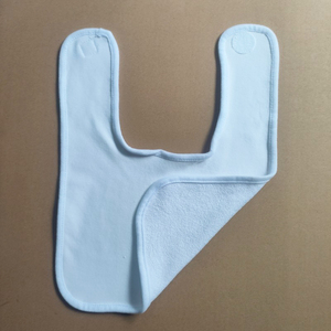 Qualisub Bavaglini Personalizzabili in 100% Poliestere Super Morbido Effetto Cotone per Sublimazione, Bavaglini Vuoti per Stampa a Caldo - Product Image 5