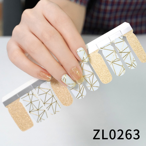 Venta al por mayor personalizado <span class=keywords><strong>Festival</strong></span> de Primavera Día de San Valentín Nail Wraps pegatina moda nail art polaco tiras para las mujeres - Product Image 6