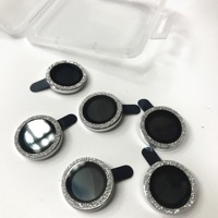 Film de protection d'objectif de caméra étincelant résistant aux rayures de la dureté du verre 9H pour Iphone 14 15 16 Pro Max protecteur d'écran d'objectif