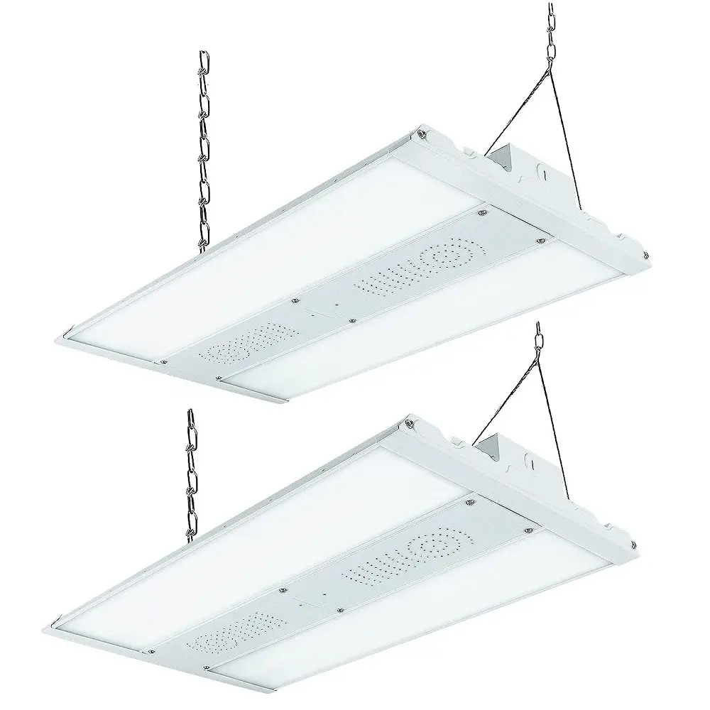 Abd envanter ücretsiz kargo led lineer tavan lambası 80- 320w DLC premium endüstriyel aydınlatma depo ışıkları