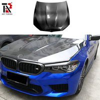 Capot en fibre de carbone style M5 pour BMW Série 5 G30 530i 540i 550i F90 M5 Capot moteur de voiture 2017-2023