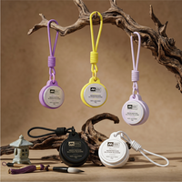 Petite boîte en aluminium portable avec support décoratif en silicone, design multicolore en stock pour baume aromatique solide et baume à lèvres