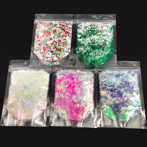 Polyester flocons <span class=keywords><strong>de</strong></span> neige paillettes chunky paillettes <span class=keywords><strong>de</strong></span> noël - Product Image 4