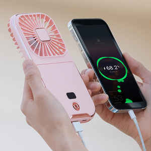 Ventilateur USB pliable haute vitesse avec affichage numérique à 100 vitesses Ventilateur portable portable pour bureau, maison, activités de plein air et voyages - Product Image 6