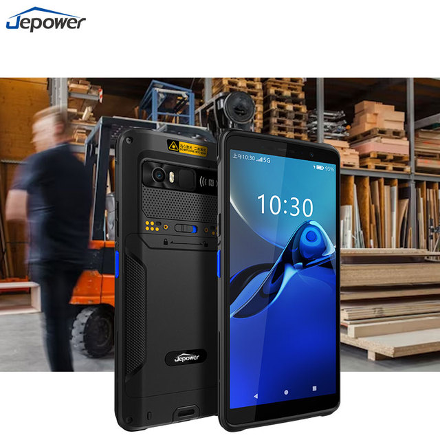 Industrial Android 5G PDA Handheld RFID Reader & Barcode Scanner Rugged for Logistics Warehouse Available in Stock