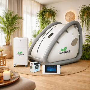 ห้องออกซิเจนความดันสูงแบบนั่ง Oxylike OLS-S4 1.5ATA รุ่นปี 2027 สำหรับใช้ในโรงแรม ร้านเสริมสวย และสปาเพื่อการผ่อนคลาย - Product Image 2
