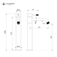 Robinet de lavabo monocommande au design moderne, nouvelle sortie, mitigeur eau chaude et froide pour lavabo de salle de bain