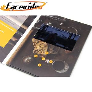 Bien conçu, <span class=keywords><strong>prix</strong></span> de gros, marketing, promotion, entreprise, personnalisé 7 pouces lcd, affiche vidéo, livre de brochures - Product Image 2