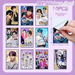Total Link |   10 pièces/paquet Autocollants Kpop Stray Kids/ Demon Hunters Autocollants pour journal Autocollants DIY Autocollants pour cartes Autocollants décoratifs autocollants - Product Image 6