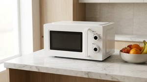 <span class=keywords><strong>Horno</strong></span> <span class=keywords><strong>Microondas</strong></span> Eléctrico Compacto de Alta Eficiencia de 700W, 20L, 5 Niveles, Temporizador de 35 Minutos, Plato Giratorio de Vidrio Extraíble, Bloqueo para Niños - Product Image 6