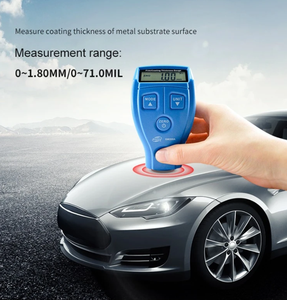Gm200a kỹ thuật số xe phim Độ dày đo LCD hiển thị ô tô sơn Sơn sắt véc ni đo độ dày 0-1.8 mét chiều rộng - Product Image 6
