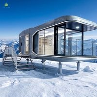 Capsule spatiale mobile préfabriquée de luxe moderne, haut de gamme, très demandée, prix usine, personnalisable