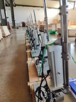 Machine pneumatique automatique de tondeuse de sac en plastique