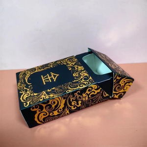 Fabricant de boîtes d'emballage de cigarettes personnalisées en carton blanc, or, argent, estampage <span class=keywords><strong>à</strong></span> chaud <span class=keywords><strong>à</strong></span> chaud - Product Image 3