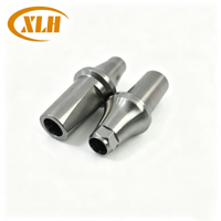 Abutment droit en titane, base en titane CAD CAM, base d'implant dentaire en titane, usinage CNC OEM
