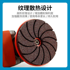 แผ่นเจียรเรซินซิลิคอนคาร์ไบด์ หน้ากว้าง 1 นิ้ว หนา 0.125 นิ้ว ผิวหยาบ สำหรับหินอ่อนและกระเบื้องเซรามิก - Product Image 3