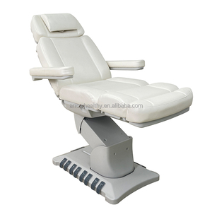 Lit de massage à 3 ou 4 moteurs Fauteuil de beauté électrique Lit d'<span class=keywords><strong>examen</strong></span> Fauteuil de massage spa en vente Lit facial basique Canapé de salon de beauté - Product Image 2