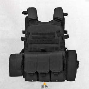 Nuevo Chaleco Táctico Desmontable Rápido con Corte Láser, Equipo de Asalto, Portaplacas Modular, Negro CP - Product Image 3