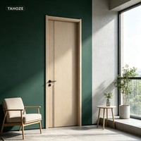 Porte intérieure en bois insonorisée, imperméable, résistante à l'humidité, à la déformation et à la chaleur