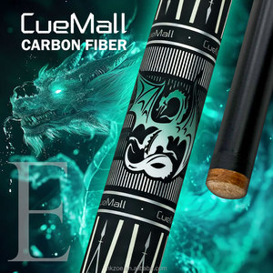 CueMall Fiberglass <b>Pool</b> Cue 58" Professional <b>Pool</b> <b>Stick</b> 12.5mm 4-Layer Tip Low Deflection Cue <b>Stick</b>, Billiard Cue <b>Sticks</b> - Product Image 3