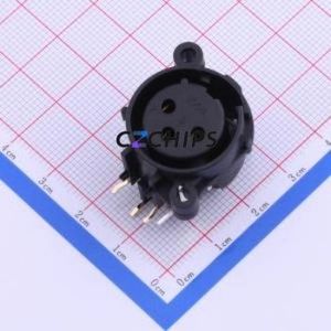XLR-328-2 XLR Connector Through hole Component (THT) Connector - Product Image 1
