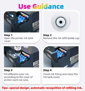 Encre colorante compatible INK2000GI13 GI23 GI43 GI53 GI63 GI73 GI83 pour recharge en bouteille en vrac à base d'eau pour imprimante Canon <span class=keywords><strong>PIXMA</strong></span> G510 - Product Image 3