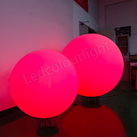 Lumières LED sphériques pour événements en plein air, soirées de jardin, discothèques, contrôle DMX, lumières LED sphériques changeantes de couleur