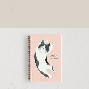 Cuaderno de Planificación <span class=keywords><strong>sin</strong></span> Fechas, Diseño de Encuadernación en Espiral, Utiliza Papel Liso de Alta Calidad que Evita que el Tinta se Difuse - Product Image 6